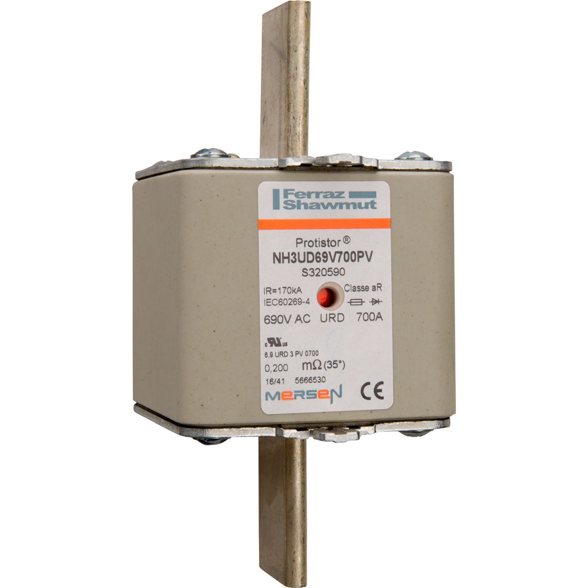 S320590 - Size 3 aR 690VAC aR 700 A 690VAC